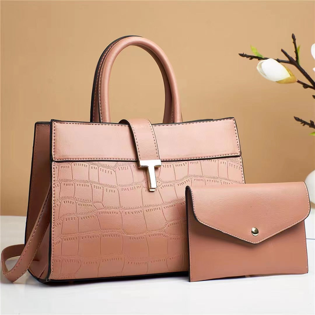Wholesale PU Pure Color Mother Bag